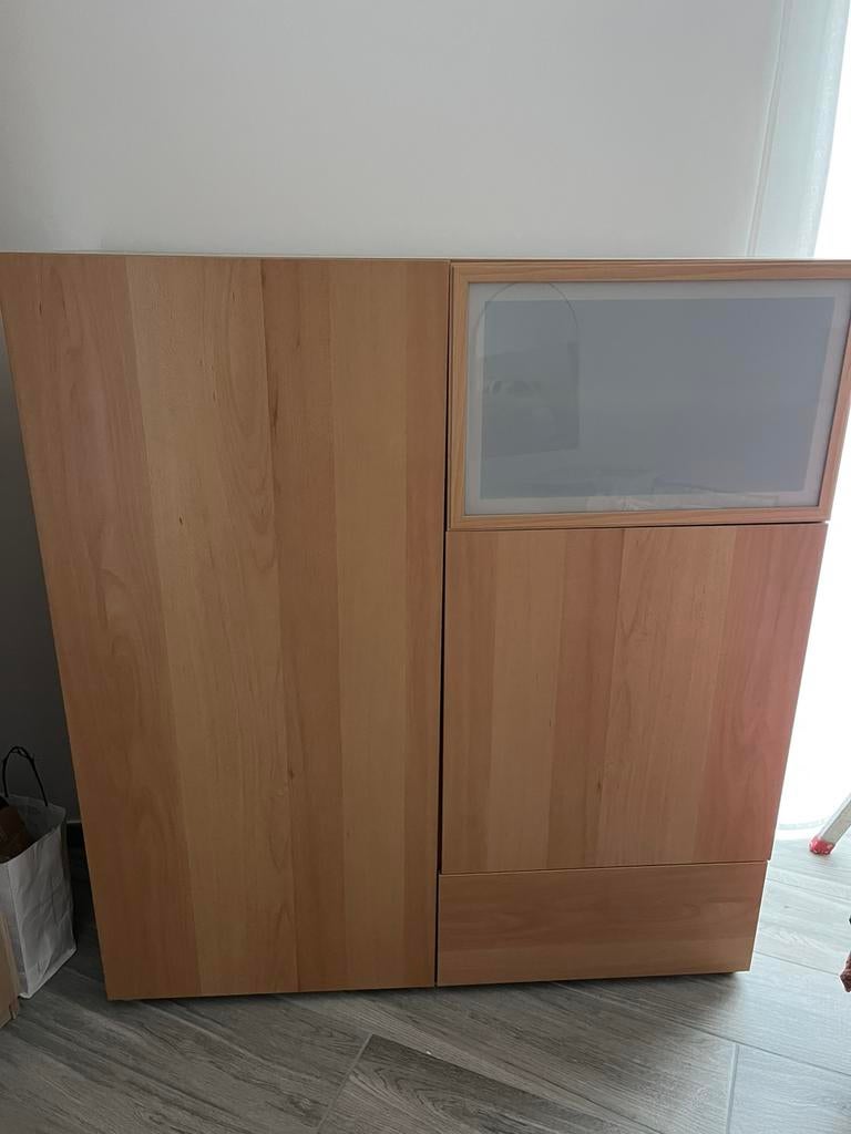 Armoire Besta, Huis en Inrichting, Kasten | Overige, Ophalen, Zo goed als nieuw
