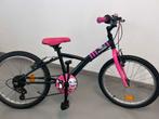 Vélo Btwin rose et noir 20 pouces pour un enfant de 6 à 8 an, Vélos & Vélomoteurs, Enlèvement, 20 pouces, Vitesses