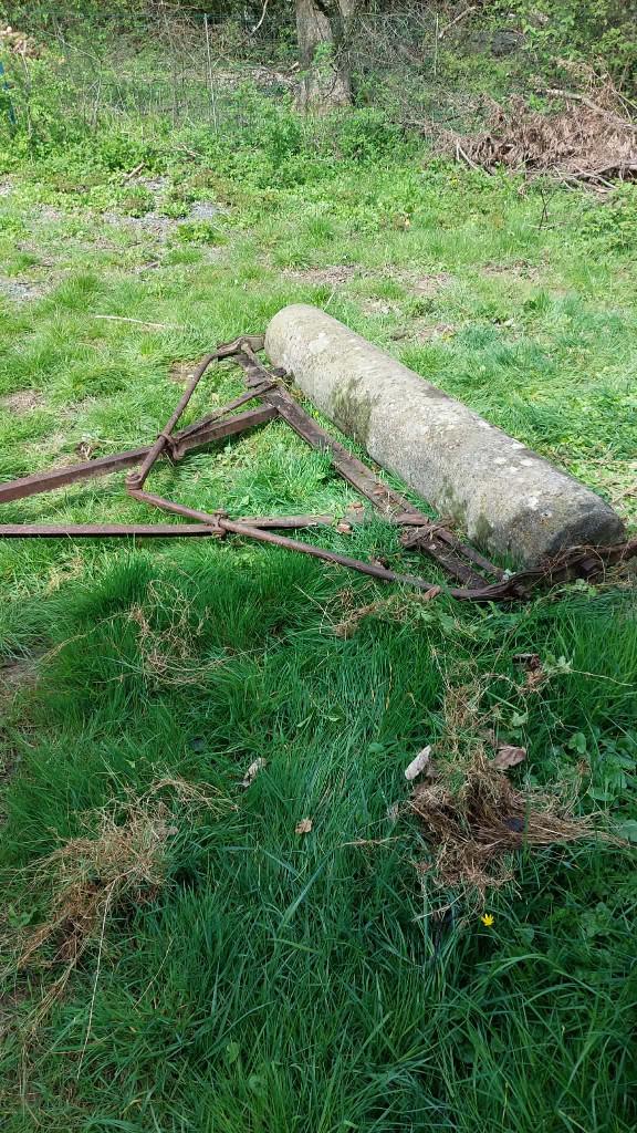 Rouleau agricole en pierre, Articles professionnels, Enlèvement, Cultures, Agricole