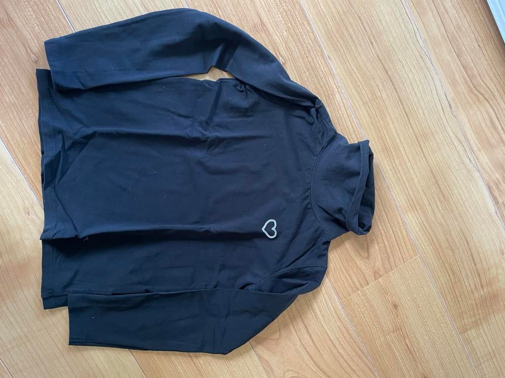 Truitje zwart  jBC maat 128, Ophalen of Verzenden, Zo goed als nieuw