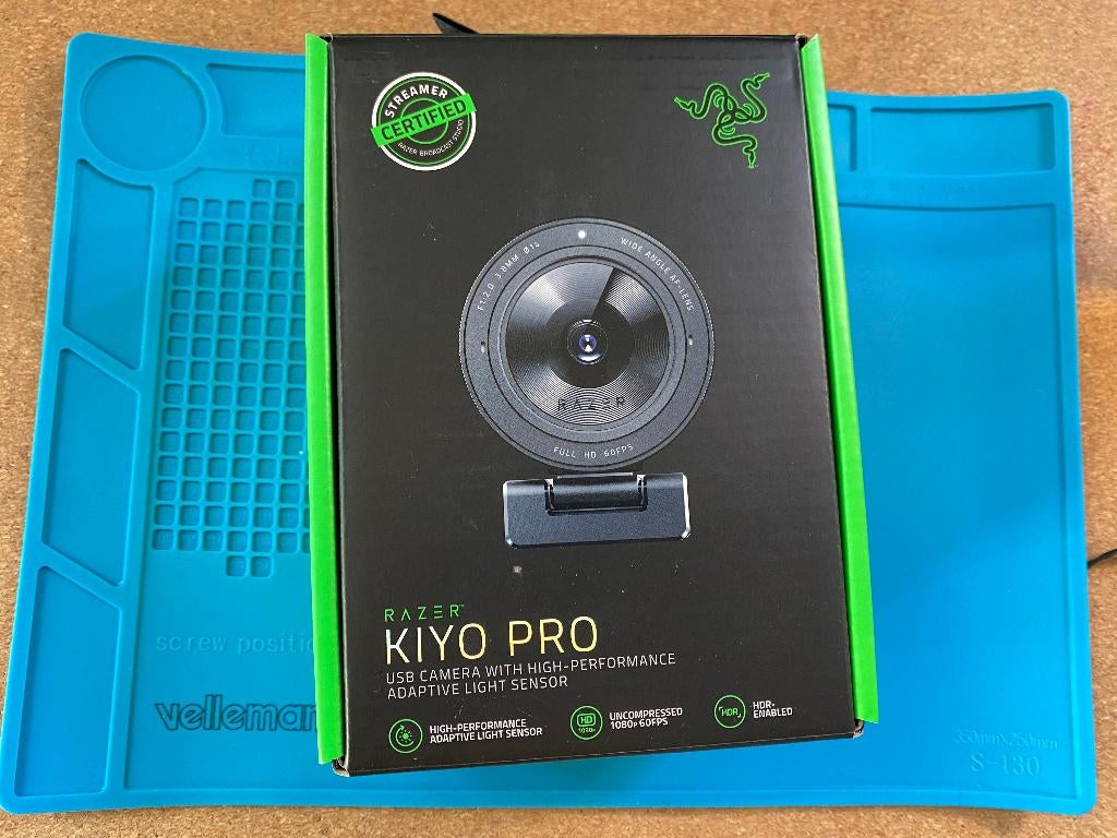 Razer Kiyo Pro webcam, Computers en Software, Webcams, Zo goed als nieuw, Bedraad, Ophalen of Verzenden