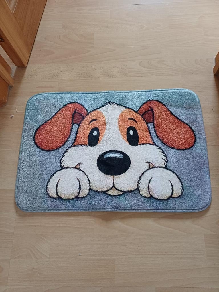 Tapis original chien, Maison & Meubles, Neuf, Enlèvement ou Envoi, Crème, 50 à 100 cm