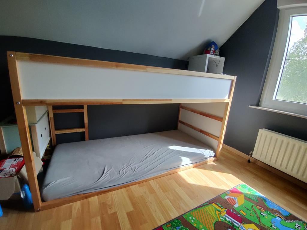 Ikea kura halfhoogslaper bed, Ophalen, Halfhoogslaper