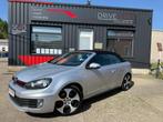 Volkswagen Golf Cabriolet GTI 2.0 TSI/GPS/Sensors/, Auto's, Voorwielaandrijving, Stof, 4 cilinders, Cabriolet