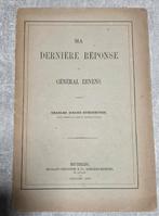 1876+Militaria+Ma dernière réponse+Gérard Eenens, Enlèvement, Armée de terre, Livre ou Revue
