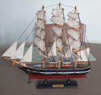 zeilschip driemaster maquette, Enlèvement ou Envoi, Comme neuf, Voilier
