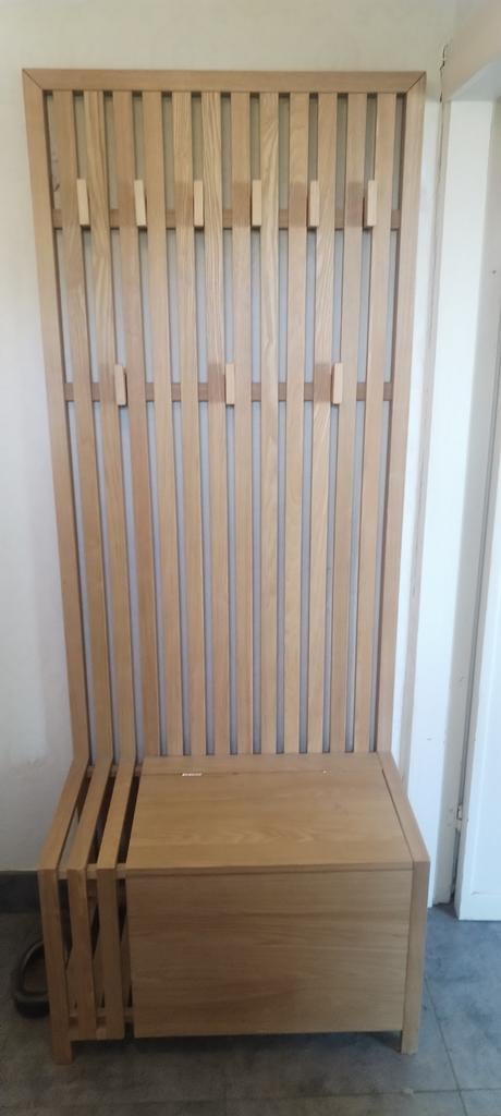 Halkapstok + bank, Huis en Inrichting, Ophalen