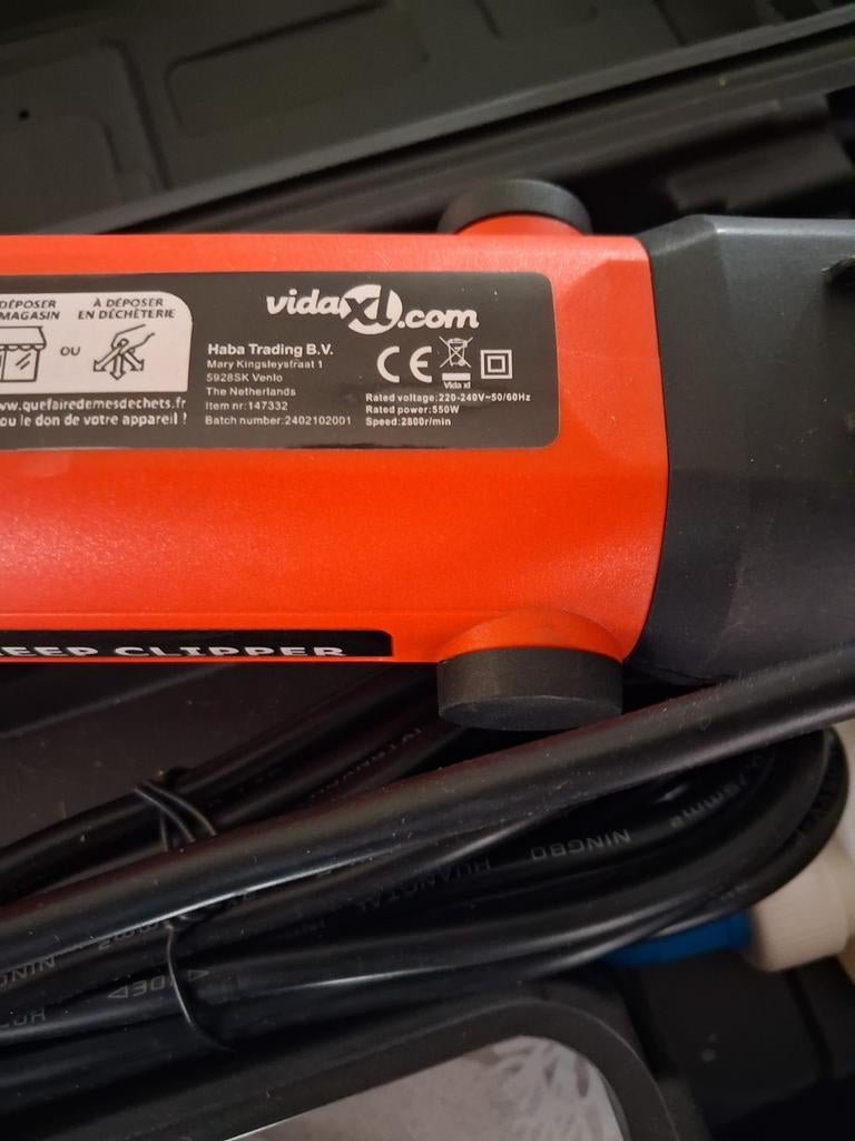 Nieuwe schape scheermachine