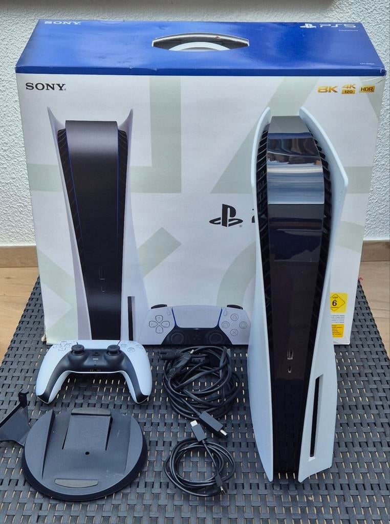 Console ps5 édition cd en excellent état, Enlèvement, Playstation 5