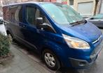 FORD TRANSIT CUSTOM 2015 - 155 pk, Auto's, Voorwielaandrijving, Stof, Zwart, 4 cilinders