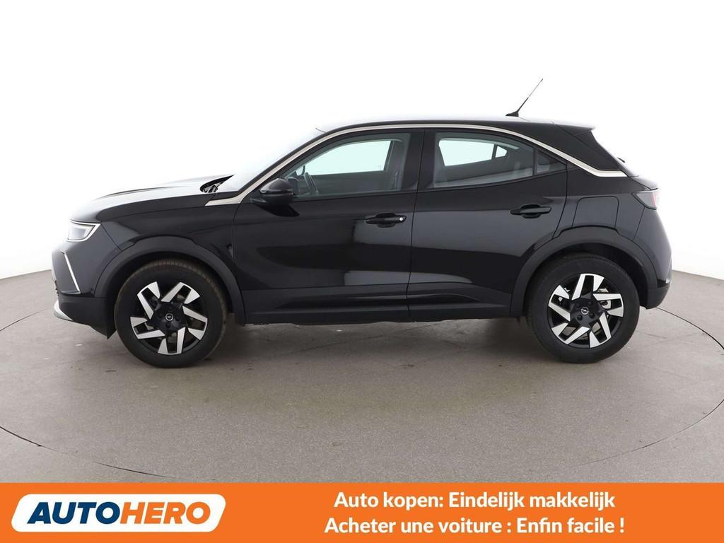 Opel Mokka X 1.2 Turbo Elegance (bj 2021, automaat), Auto's, Stof, Gebruikt, Zwart, 96 kW