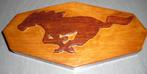 Plaque décorative Mustang en bois massif, Enlèvement ou Envoi, Comme neuf