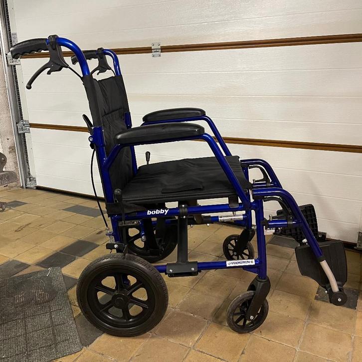 fauteuil roulant pliable, Divers, Chaises roulantes, Comme neuf, Fauteuil roulant à pousser, Pliant, Enlèvement