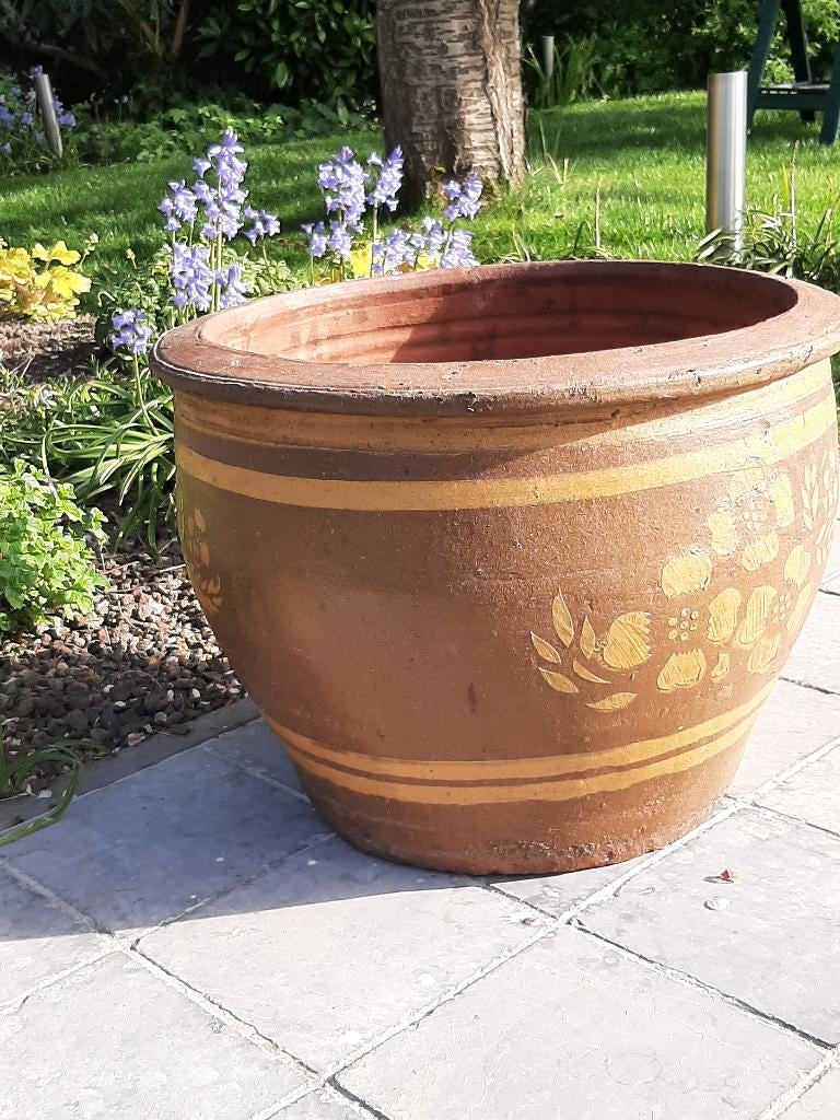 pot de fleurs en terre cuite, Jardin & Terrasse, Balcon, 40 cm ou plus, 40 à 70 cm, Enlèvement