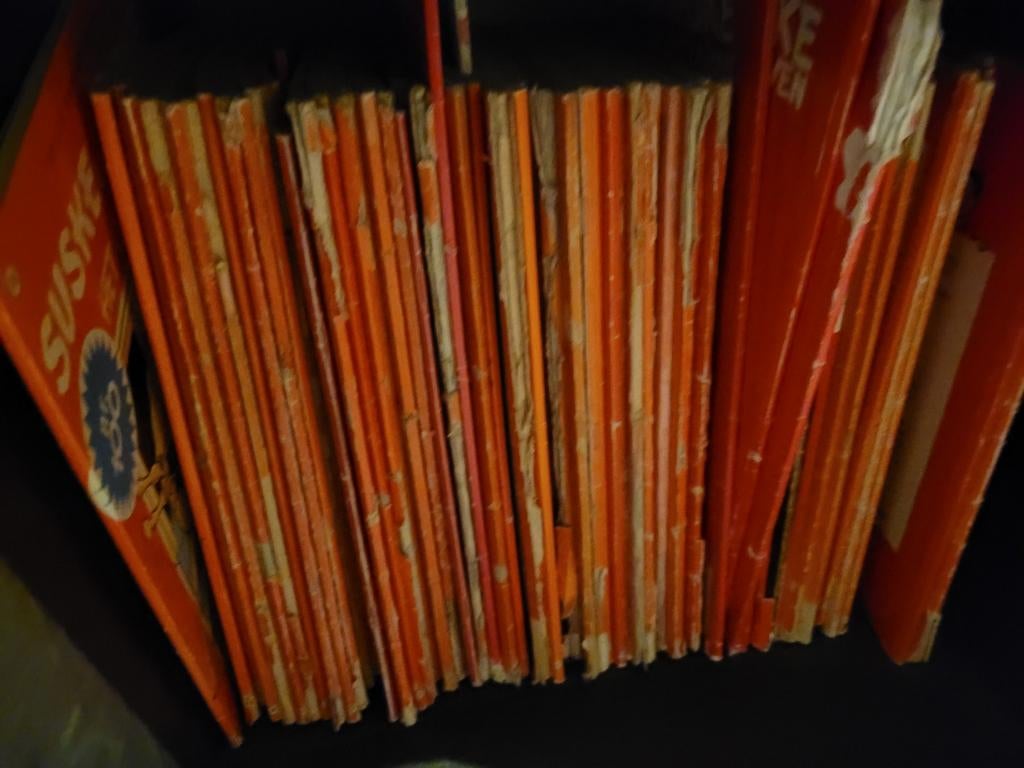 Suskes en wiskes, halve euro, Ophalen