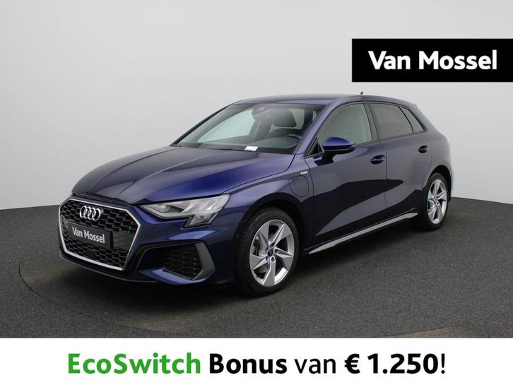 Audi A3 Sportback 1.5 40 TFSi e S tronic S line ZETELVERWARM, Auto's, Audi, Bedrijf, Te koop, A3, Airbags, Airconditioning, Bluetooth