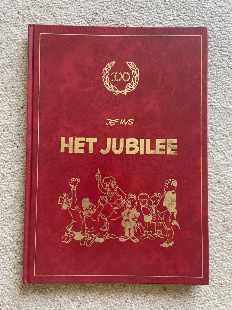 Jommeke Het jubileum gesigneerd & genummerde uitgave, Eén stripboek, Ophalen, Gelezen