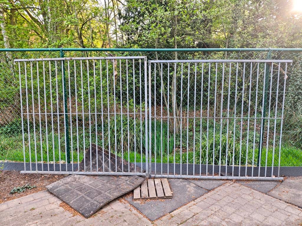 Panelen hondenren zonder deur., Dieren en Toebehoren, Hondenhokken, Ophalen, Hondenkennel, 100 cm of meer, 110 cm of meer