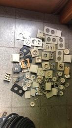 Pakket afdekplaten, schakelaars, stopcontacten…., Ophalen, Gebruikt