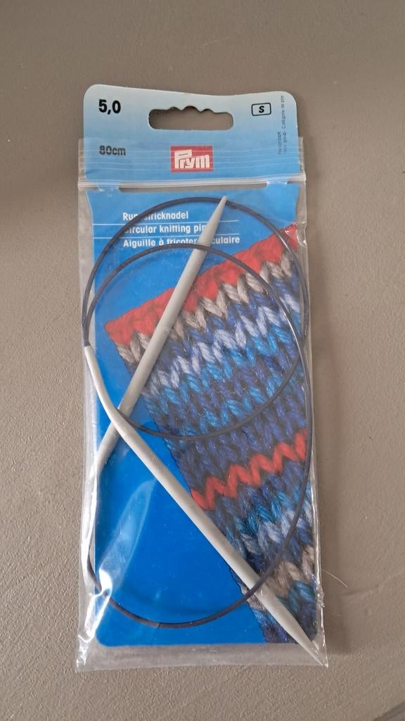 Rondbreinaald prym, nr 5, 80 cm lengte, Ophalen of Verzenden