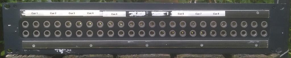 Patchpaneel-Verbindingspaneel 48 in - 48 uit, Muziek en Instrumenten, Ophalen of Verzenden, Gebruikt, Apparatuur