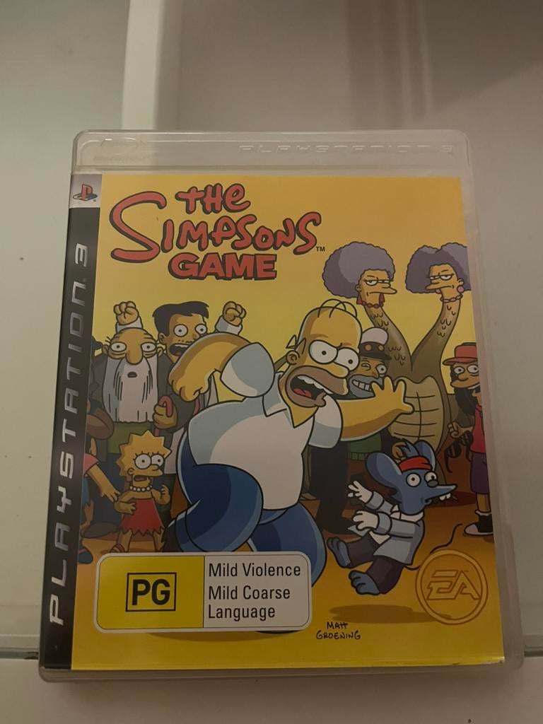 The simpsons game, Games en Spelcomputers, Ophalen, Zo goed als nieuw