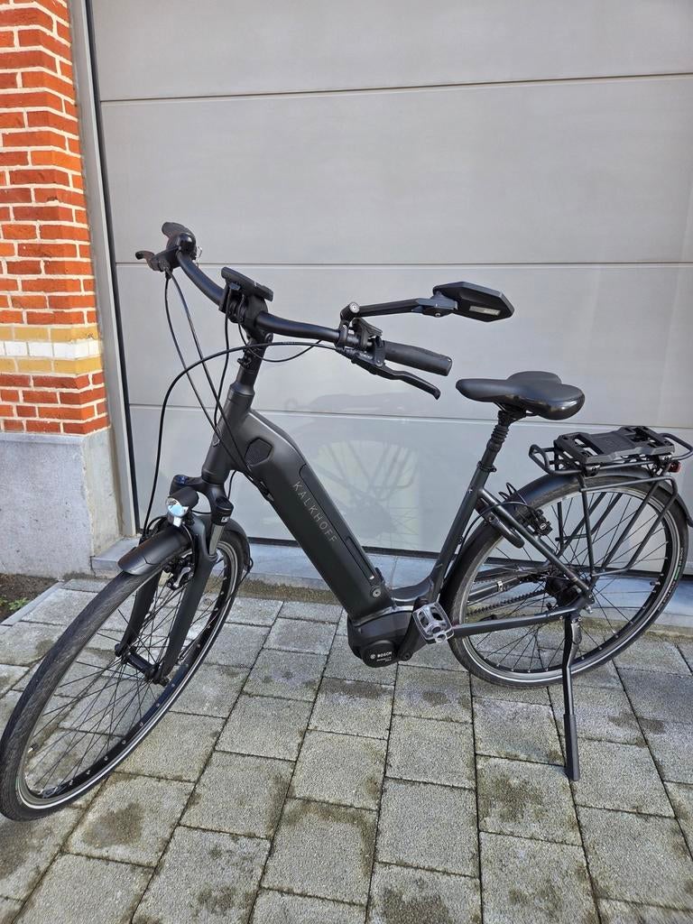 Kalkhoff elektrische fiets 1100km, Ophalen