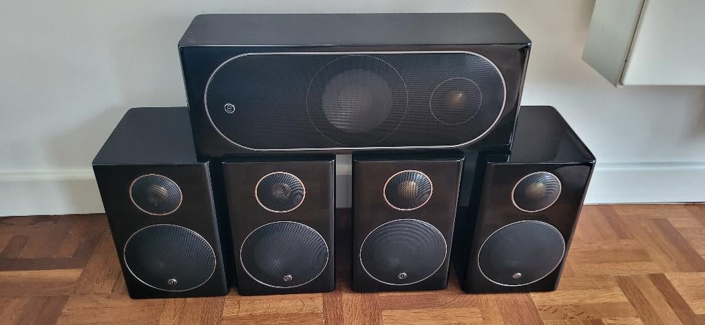 Monitor audio speakers, Autres marques, 60 à 120 watts, Comme neuf, Enlèvement