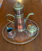 Vintage koperen koffieset, Antiek en Kunst, Antiek | Brons en Koper, Ophalen, Koper