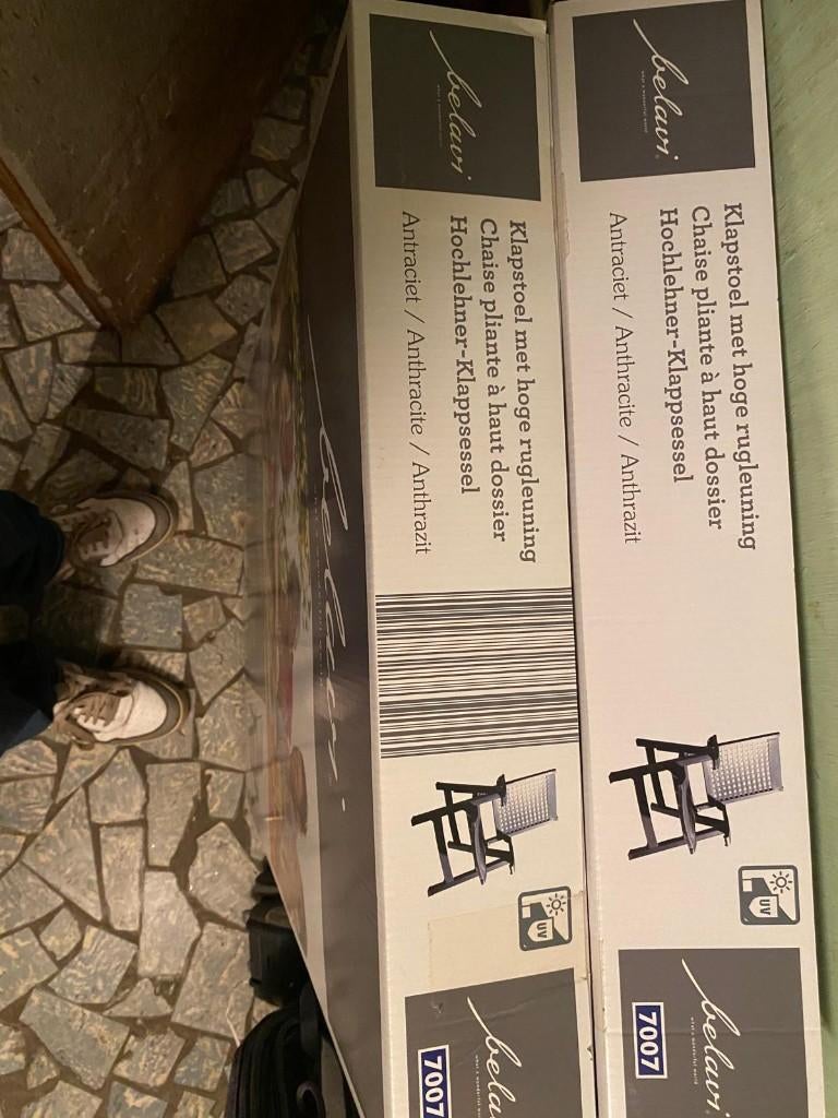 tuinstoelen, Tuin en Terras, Tuinstoelen, Ophalen, Nieuw, Kunststof