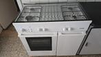 Gasfornuis met oven, Elektronische apparatuur, Fornuizen, Ophalen, 60 cm of meer, 4 kookzones, Zo goed als nieuw
