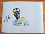 Gesigneerde foto van Biniam Girmay., Verzenden, Nieuw