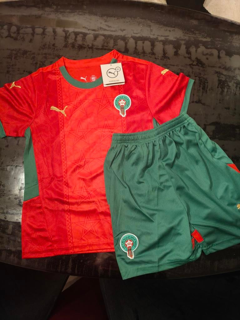 Kit Maroc Puma 2025/2026, Sports & Fitness, Football, Envoi, Neuf, Set