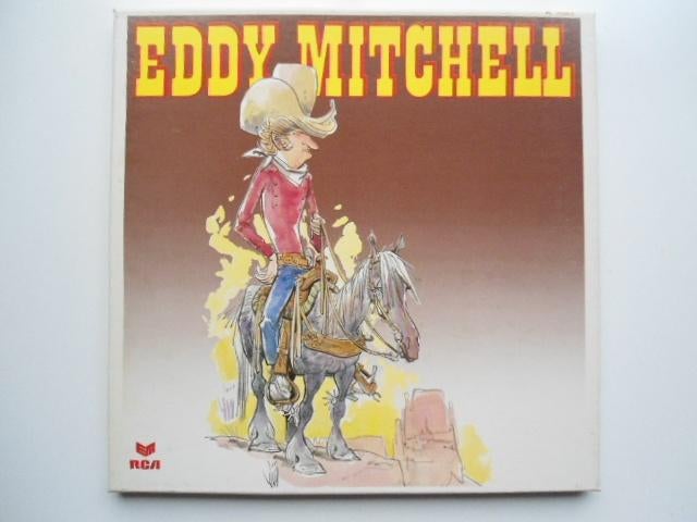 Eddy Mitchell – Eddy Mitchell coffret box 1984, Ophalen of Verzenden, Zo goed als nieuw, 12 inch