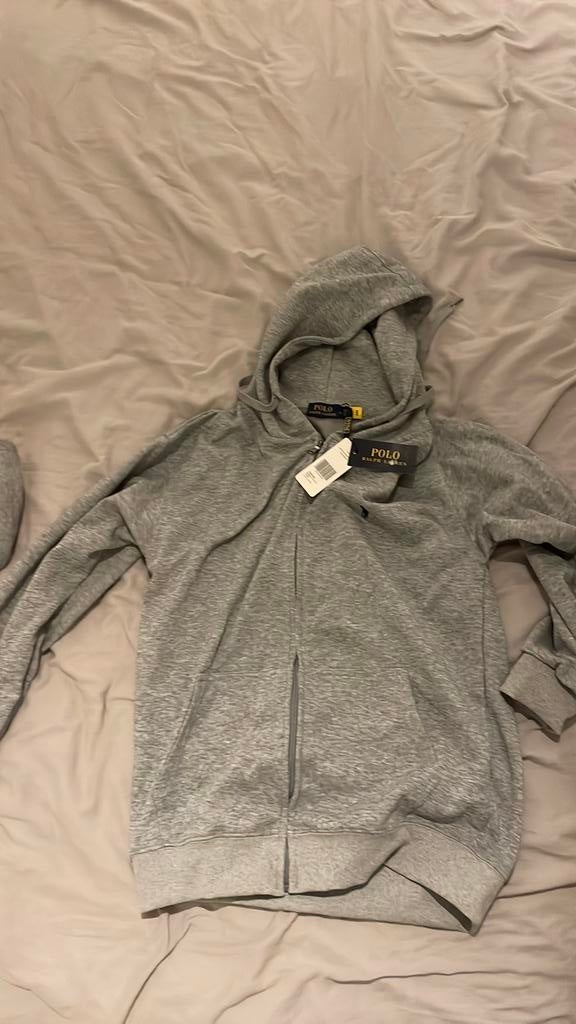 ralph lauren zipper, Ophalen of Verzenden, Nieuw, Maat 52/54 (L), Grijs