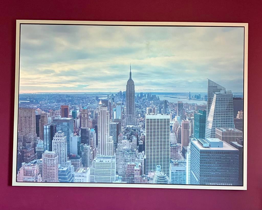 Decoration murale New-York, Enlèvement