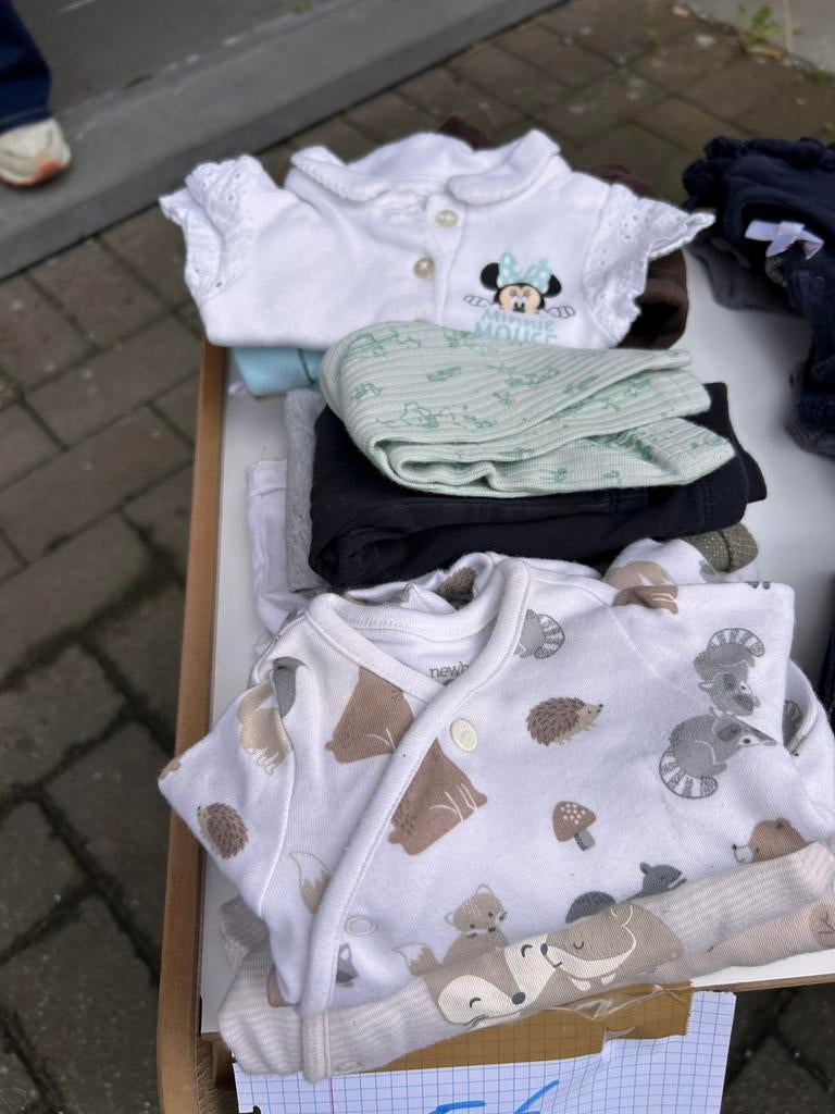 Set meisjeskleren maat 56, Kinderen en Baby's, Babykleding | Baby-kledingpakketten, Ophalen, Zo goed als nieuw, Maat 56