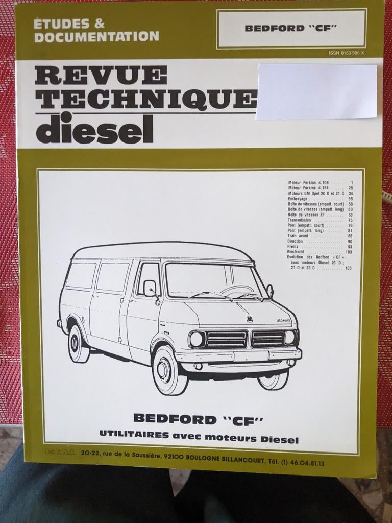 REVUE TECHNIQUE AUTOMOBILE