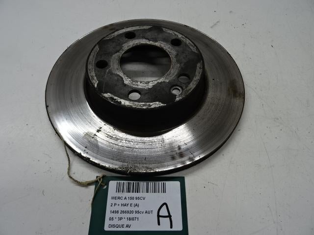 REMSCHIJF VOOR Mercedes-Benz A (W169) (01-2004/06-2012), Gebruikt, Mercedes-Benz, Mevr. I. Hauben, Rue de l'Espoir 34 34
4030  GRIVEGNÉE, BE