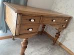 Bureau grenen, Huis en Inrichting, Bureaus, Ophalen, Hout, Secretaire, Antiek