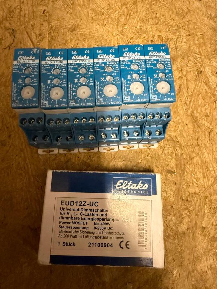 Eltaco dimmers, Doe-het-zelf en Bouw, Elektriciteit en Kabels, Zo goed als nieuw, Ophalen