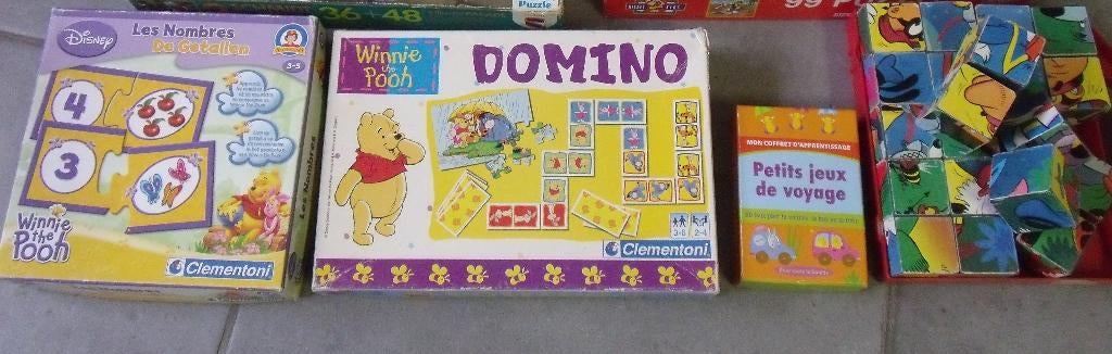 jeux, cubes, dominos enfants / 2€ la  boite, Enfants & Bébés, Enlèvement, Utilisé, 4 à 6 ans