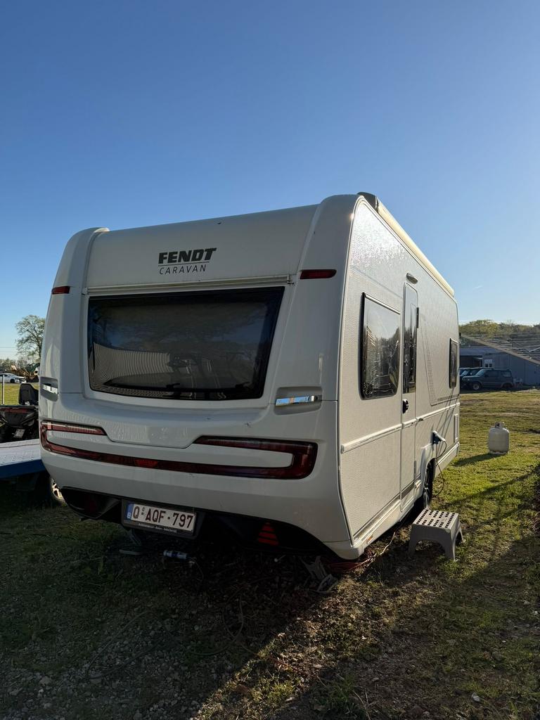 Fendt Apero 495, Caravanes & Camping, Caravanes, Grand lit, Jusqu'à 4, Fendt, Auvent