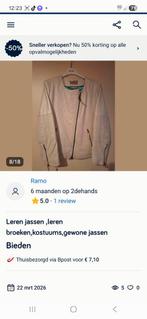 Leren jas dames, Ophalen of Verzenden