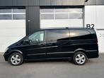 Mercedes Viano 2.2 CDI Trend Dubble Cabine, Auto's, Euro 5, Zwart, Zwart, Leder