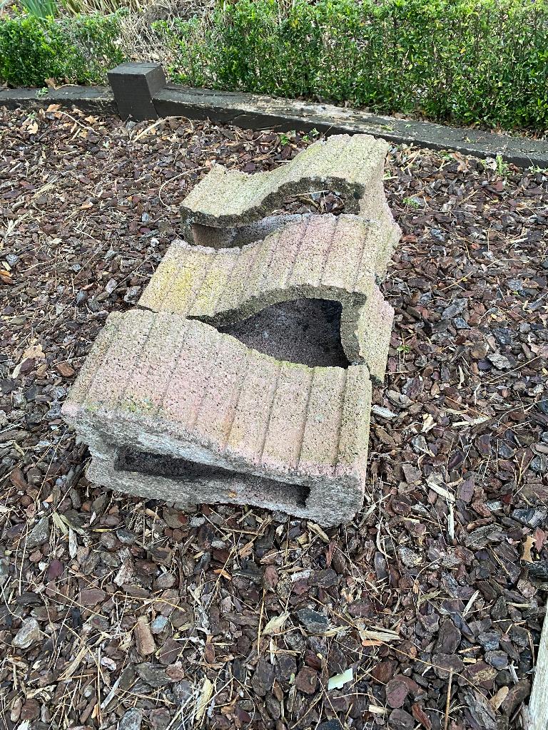 3 gratis sierstenen tuin, Ophalen, Steen, Gebruikt, Overige vormen