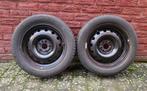 Fiat Alfa Romeo Opel 5x98 band m+s 205/55/16 met 2 velgen, Auto-onderdelen, Banden en Velgen, Ophalen, 16 inch, Banden en Velgen