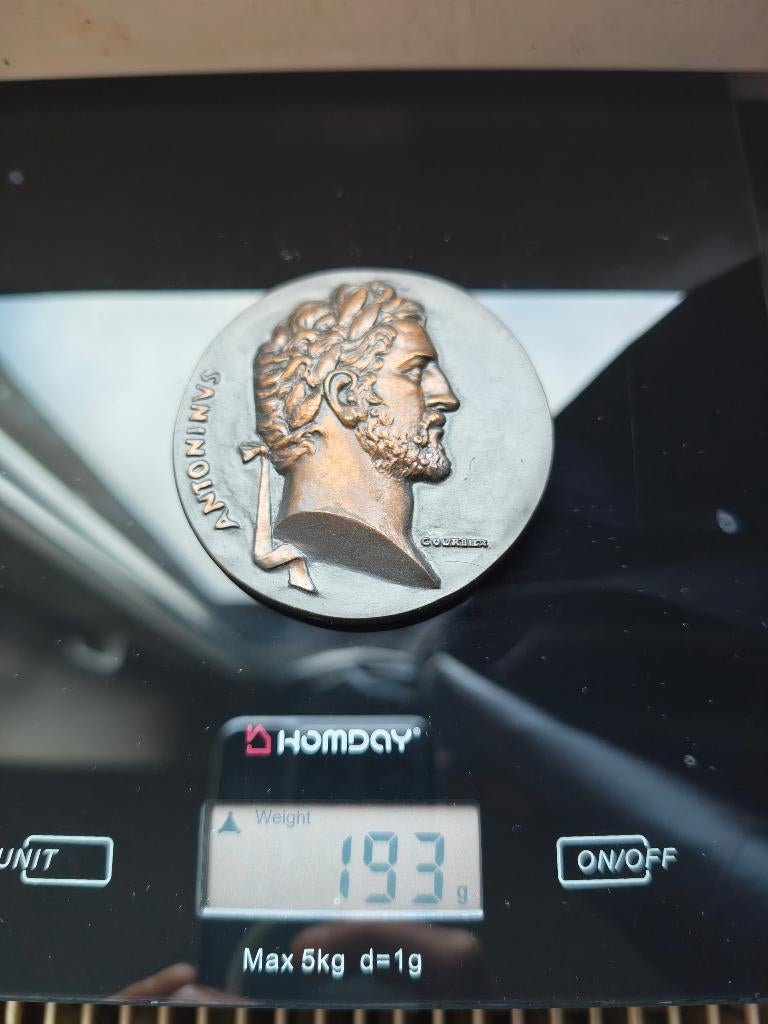 Bronzen medailles, Ophalen of Verzenden, Brons