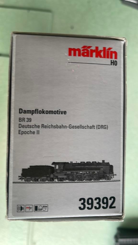 Marklin 39392, Hobby en Vrije tijd, Wisselstroom, Locomotief, Ophalen of Verzenden, Zo goed als nieuw