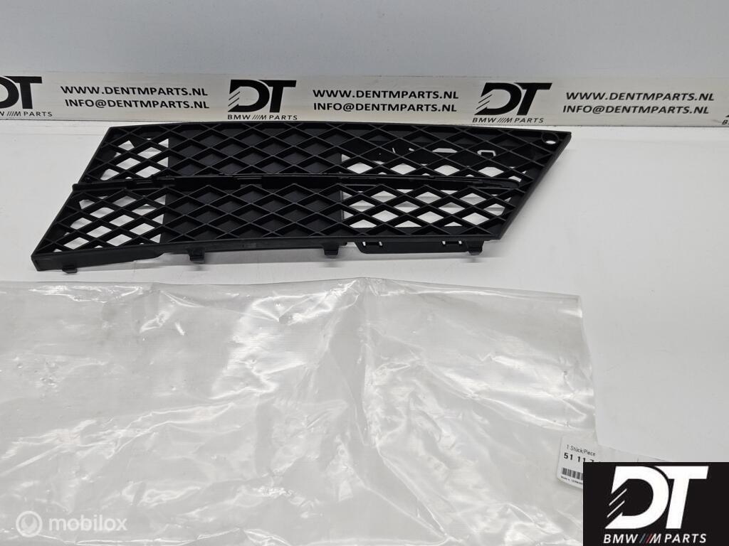 Grille bumper links BMW 5-serie E60 E61 LCI 51117178097, Auto-onderdelen, Nieuw, Ophalen of Verzenden, BMW, BMW